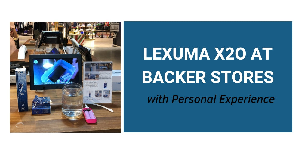Lexuma X2O Waterproof Spray at Backer Stores in Tsim Sha Tsui