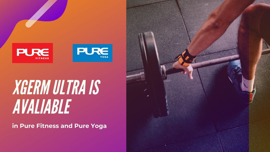 XGerm Ultra is Ready for Use and Sale in Pure Fitness and Pure Yoga!
