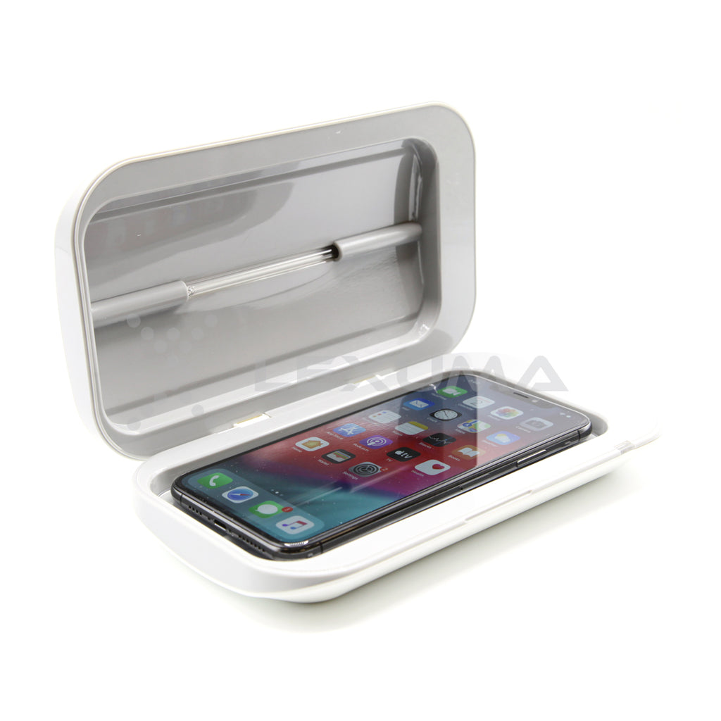 Lexuma XGerm Pro UV Phone Sanitizer Sterilizer Sterilization Open