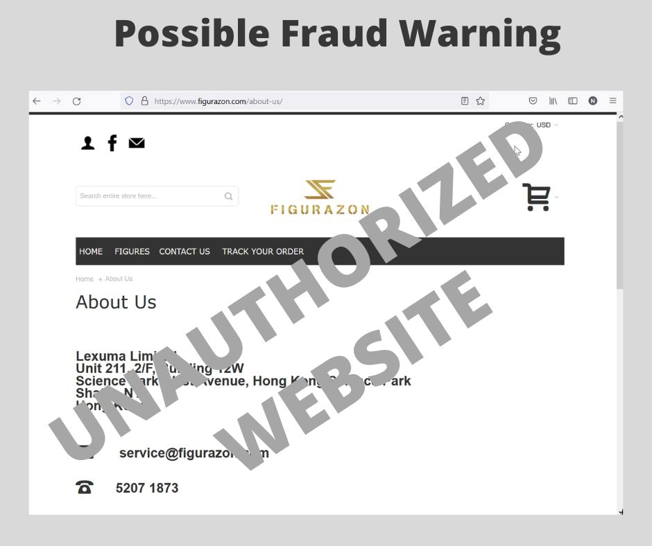 FRAUD WARNING:  STATEMENT ON UNAUTHORIZED USE OF COMPANY NAME