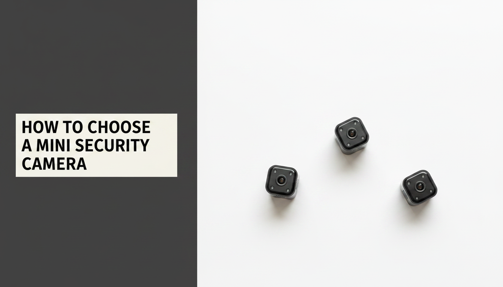 How to Choose a Mini Security Camera: A Practical 2026 Buying Guide