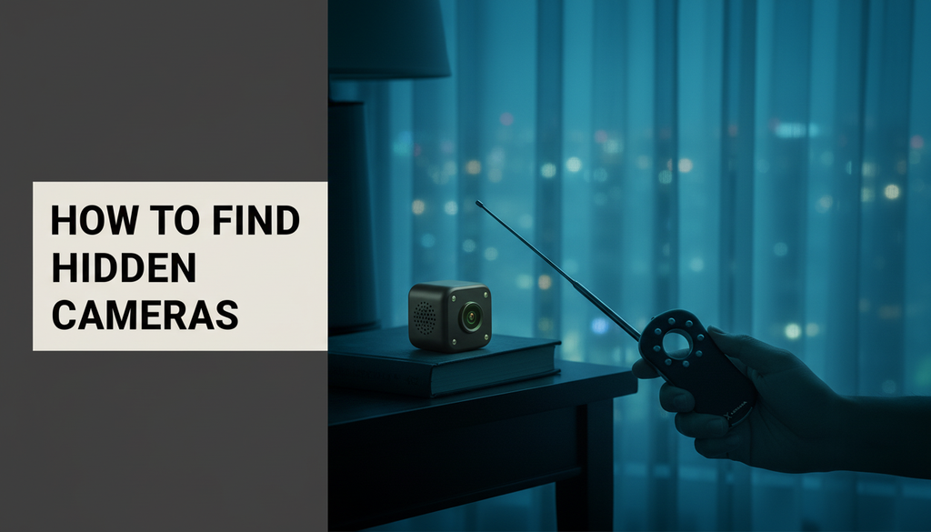 How to Find Hidden Cameras in a Hotel Room or Airbnb