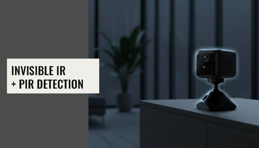XCAM Ultra at Night: 940nm Invisible Infrared and PIR Detection Explained