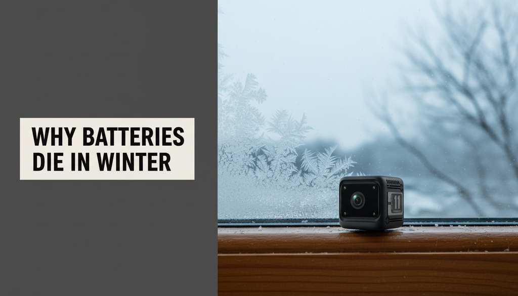 Why Your Security Camera Battery Dies Faster in Winter