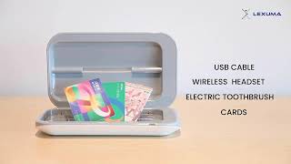 Lexuma XGerm Pro (XGM-S180) - Multi-functional Phone UV Sanitizer