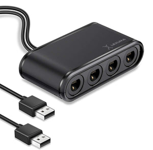 Lexuma 辣數碼 GameCube Controller Adapter for Wii U, Nintendo Switch and PC USB switch for pc for sale bundle adapter switch for pc for sale bundle adapter mayflash controller for pc 8bitdo retro receiver dolphin official nintendo controller ultimate bros reddit bluetooth restock smash bros controls portable nyko white bg