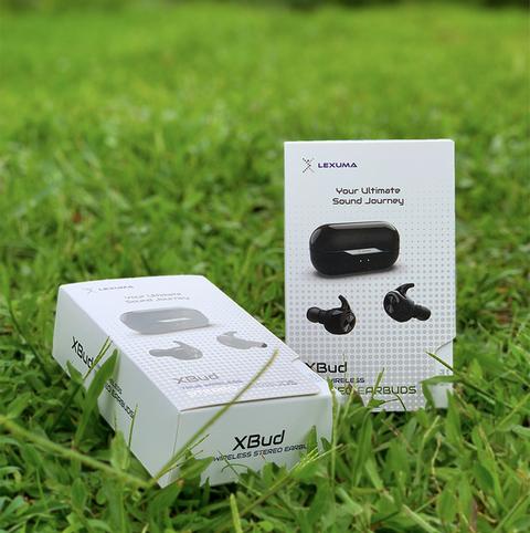 Lexuma 辣數碼 XBud LE-701 True Wireless In-Ear Bluetooth Sports Earbud bragi the headphone best wireless earbuds for working out running airpod alternatives bose beats running headphones nuheara iqbuds tws i7 earphones instructions stereo headset 無線耳機 真無線耳機 sweat proof black and white package 