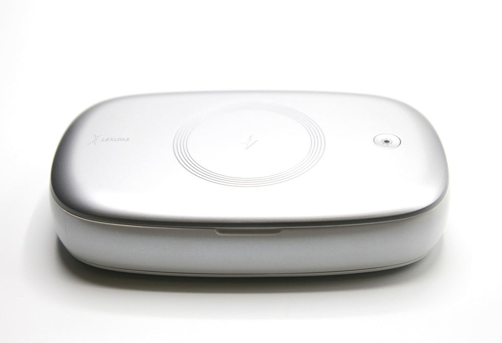 Lexuma XGerm Ultra mobile phone UV Sanitizer disinfectant phonesoap accessories silver colour