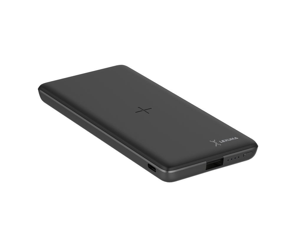 Lexuma XSKIN 6000mAh Wireless Qi Charging Power Bank