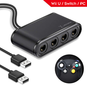 Lexuma 辣數碼 GameCube Controller Adapter for Wii U, Nintendo Switch and PC USB switch for pc for sale bundle adapter switch for pc for sale bundle adapter mayflash controller for pc 8bitdo retro receiver dolphin official nintendo controller ultimate bros reddit bluetooth restock smash bros controls portable nyko